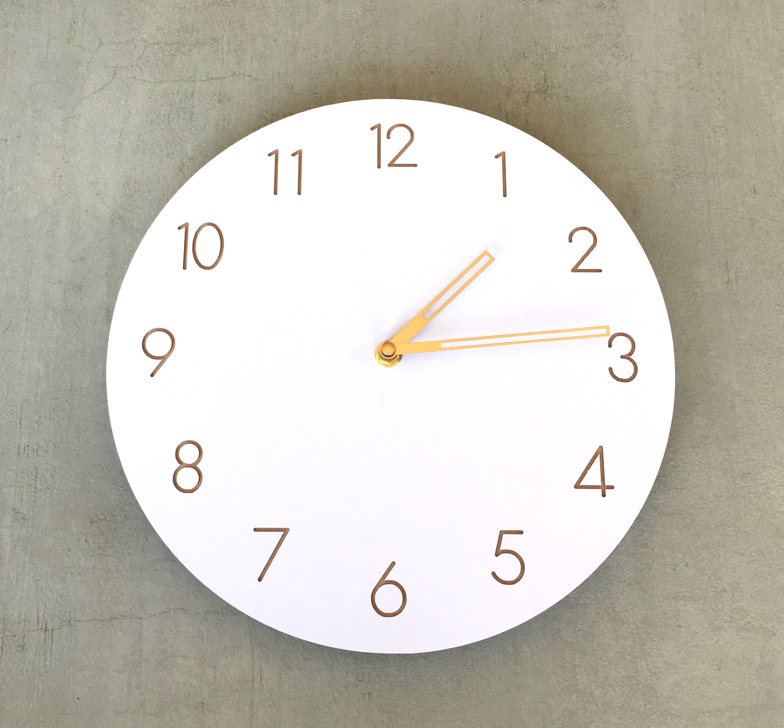 horloge murale en bois blanche horloge murale en bois blanche