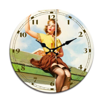 Shabby Chic,Beautiful Woman Wall Clocks,Vintage Wall Clock,Wall Watches Home Decor,Silent Wall Clock Modern Design