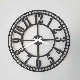 HLO 2022 New Modern Wooden Wall Clock 30cm MDF Diameter Quality Affordable Decorative Horloge Murale Moderne Trendy Good Price